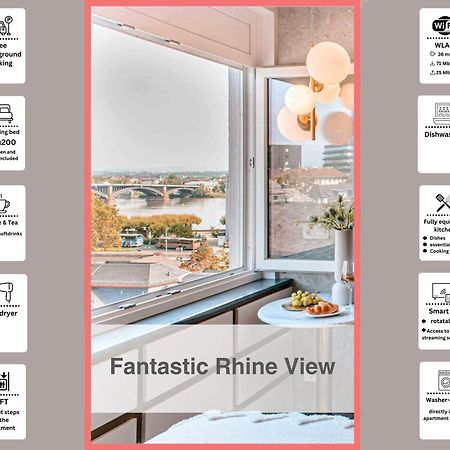 Hidden Treasure Business Apartment Mainz - Fantastic Rhine View In Center Of Mainz Old Town Extérieur photo