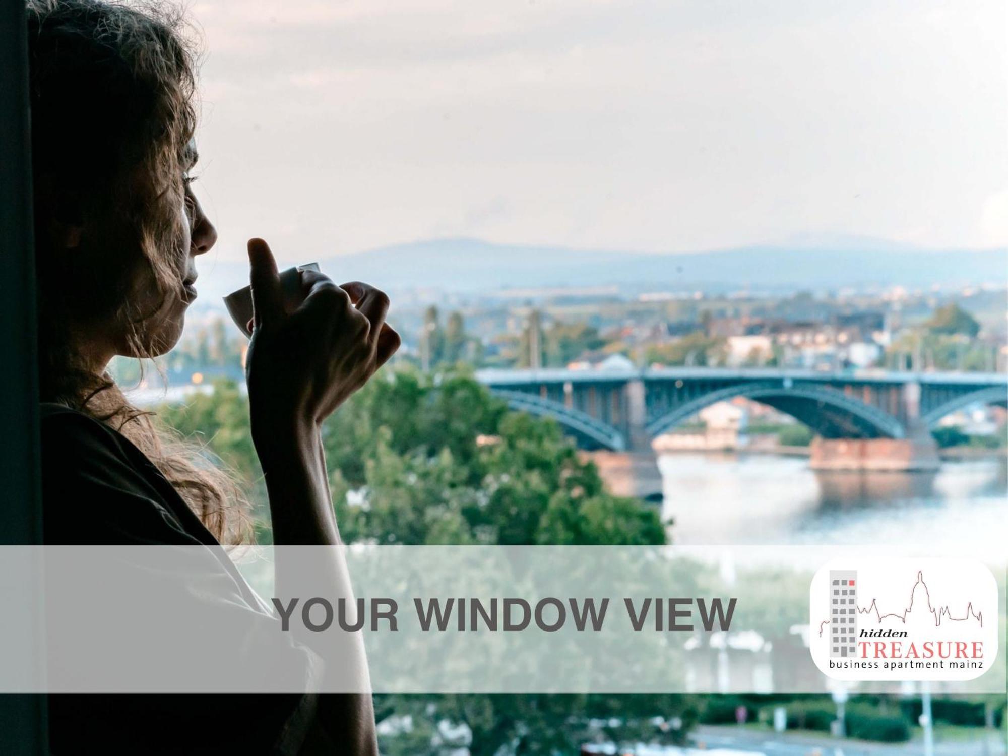 Hidden Treasure Business Apartment Mainz - Fantastic Rhine View In Center Of Mainz Old Town Extérieur photo