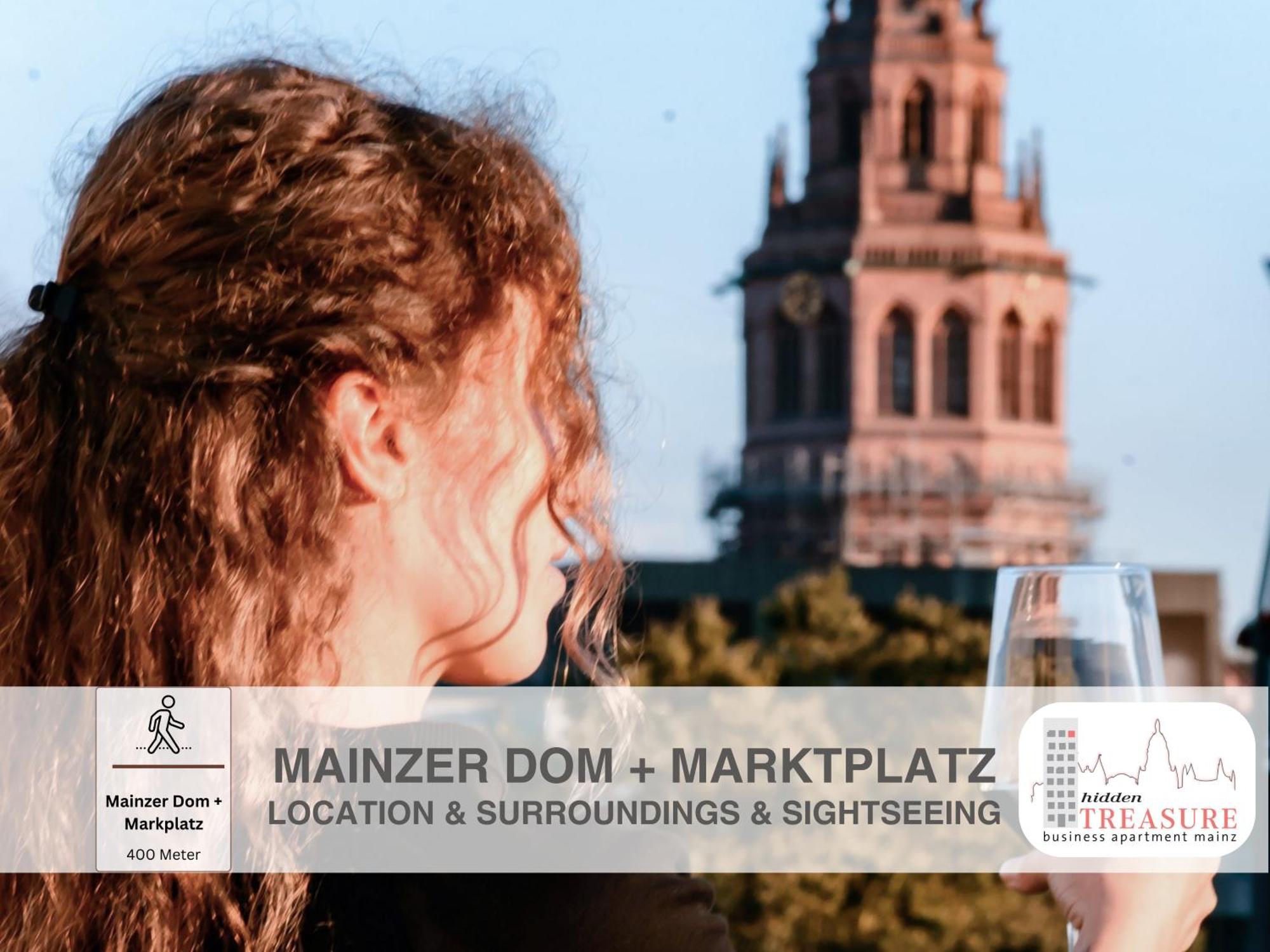 Hidden Treasure Business Apartment Mainz - Fantastic Rhine View In Center Of Mainz Old Town Extérieur photo