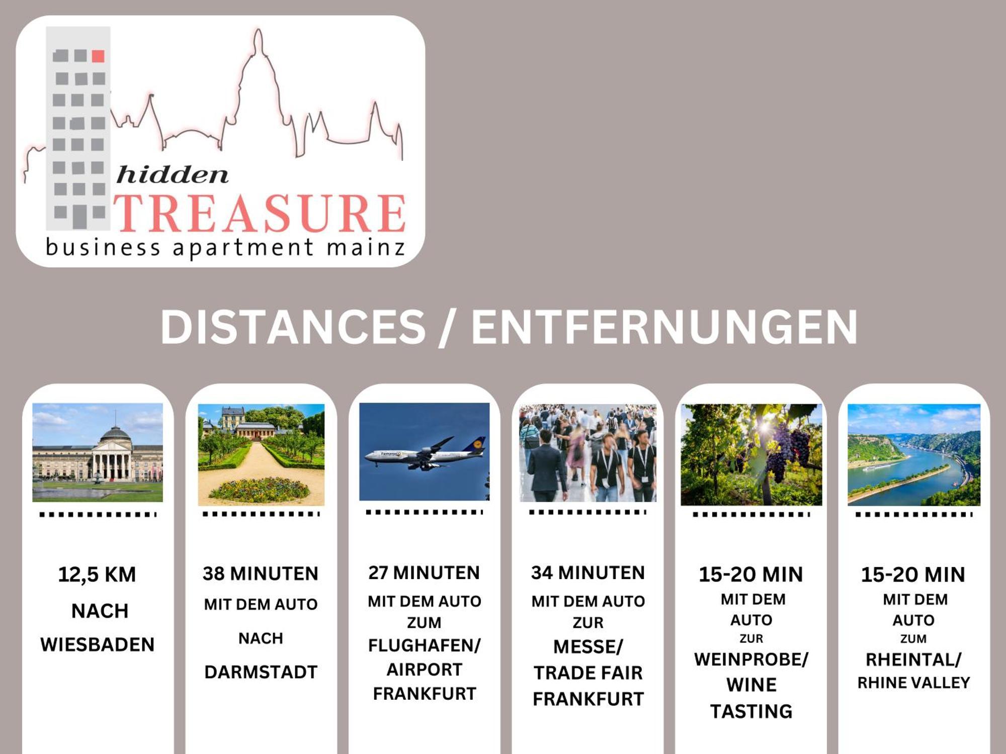 Hidden Treasure Business Apartment Mainz - Fantastic Rhine View In Center Of Mainz Old Town Extérieur photo